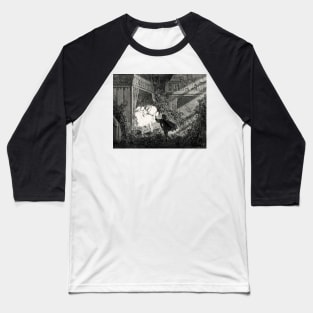 Sleeping Beauty - Gustave Dore Baseball T-Shirt